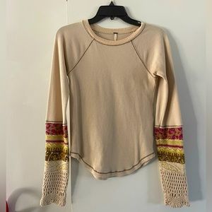 Free People In the Mix cuffed thermal size M